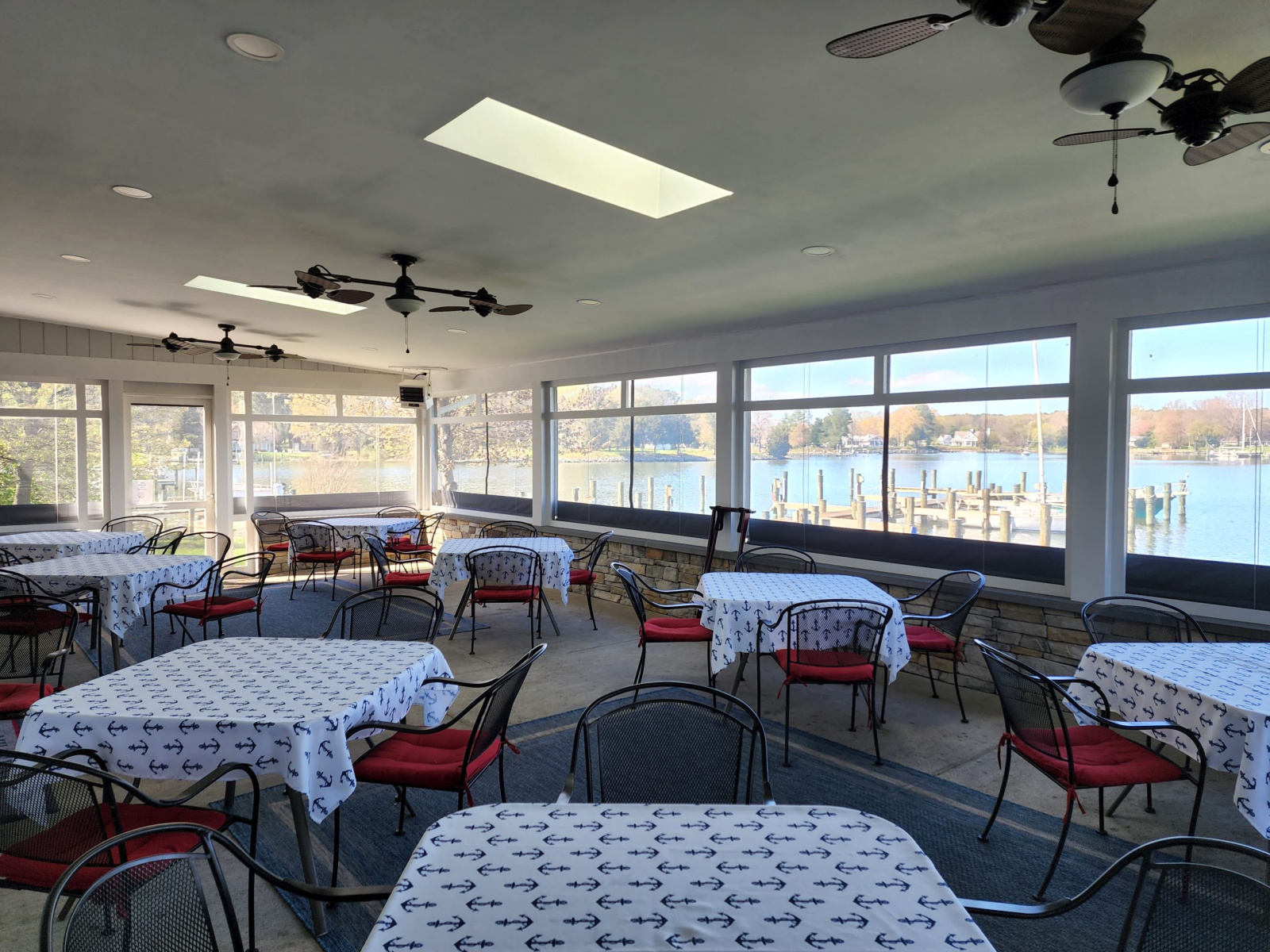 Porch Enclosure Systems - Clear Vinyl Panels - Roll-Up & Down