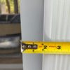 1.25" space to attach to vertical posts